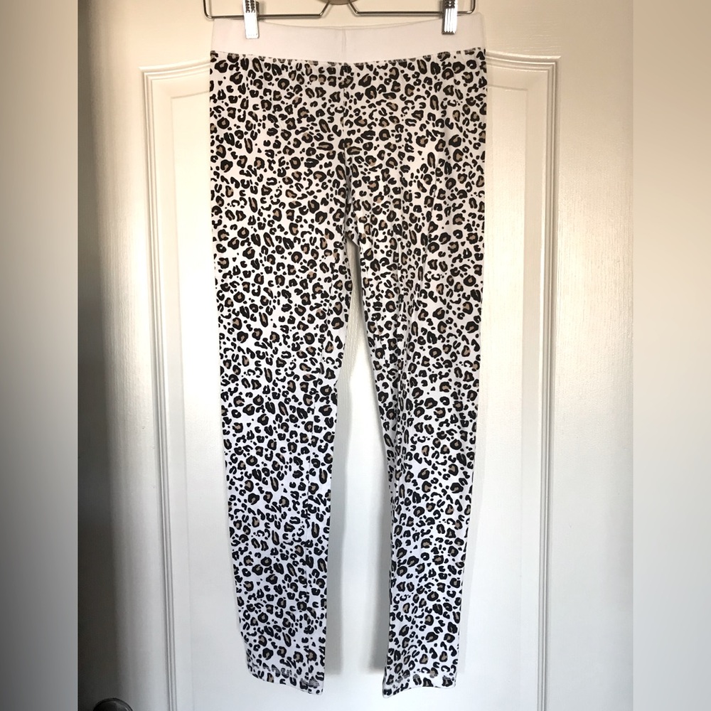 Leopard Print Pajama Bottoms
